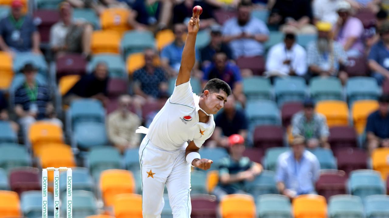 Naseem Shah bowled a seriously quick opening spell in Test cricket.