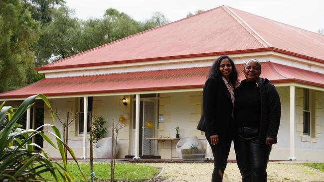 Serene Country Living managers Kavitha Palanimalai and Sibi Thompson. Picture: Jessica Ball