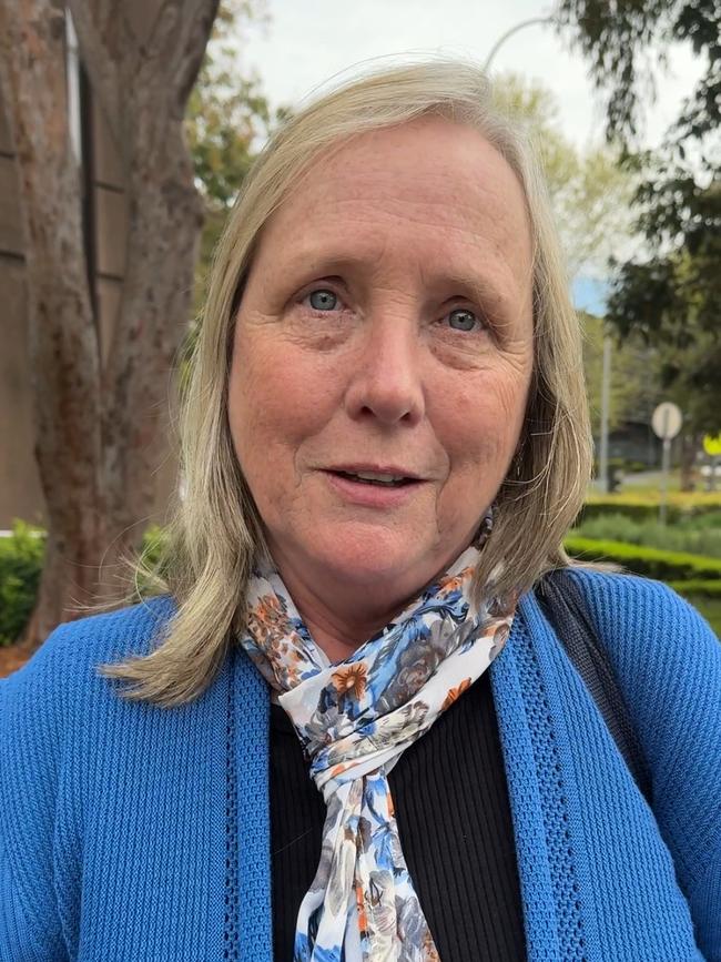 Padstow Heights resident Linda Harvey, 66, said poor road maintenance would be an issue to take to the ballot box on Saturday. Picture: Amaani Siddeek