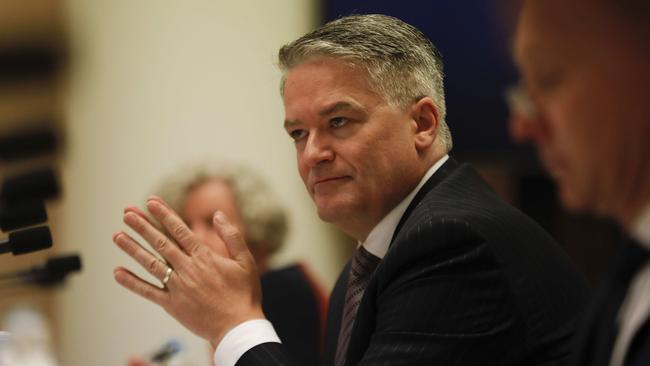 Former finance minister and OECD leadership aspirant Mathias Cormann has been appointed an honorary professor at the University of Western Australia. Photo: Sean Davey.