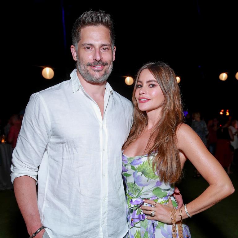 Joe Manganiello and Sofia Vergara . (Photo by Rich Fury/Getty Images for Maui Film Festival )