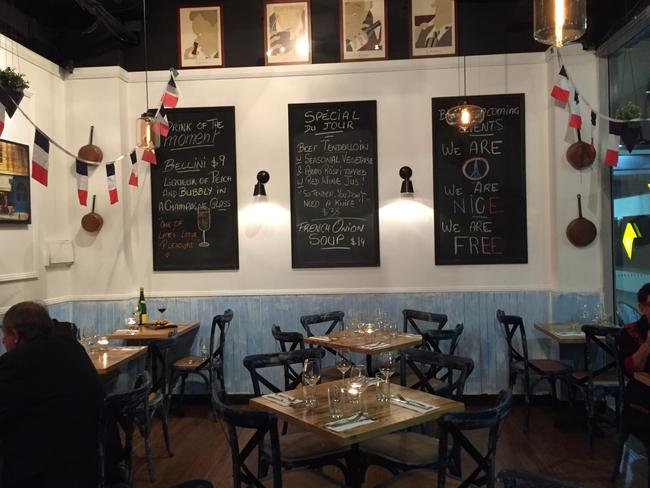 Philippe Schwind has imbued his bistro with memories of a French childhood. Picture: Jenifer Jagielski