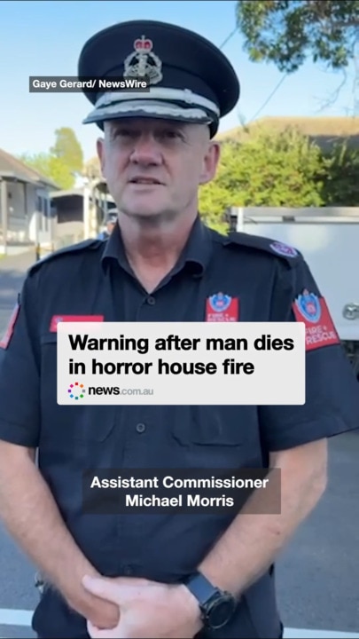 Warning after man dies in horror house fire