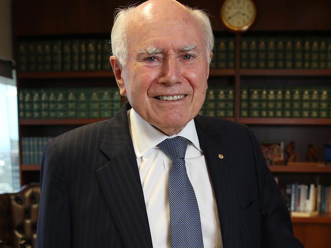 04/02/2021. Former Australian PM John Howard, photographed at his office in Sydney. Britta Campion / The Australian