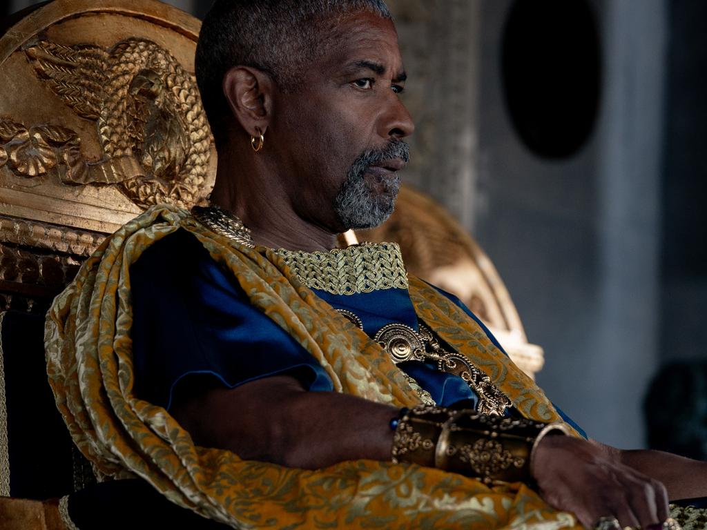 Denzel Washington plays Macrinus in <i>Gladiator II</i>. Picture: Supplied