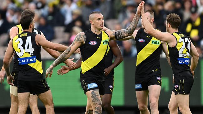 Dustin Martin has returned to Richmond. Picture: Getty Images