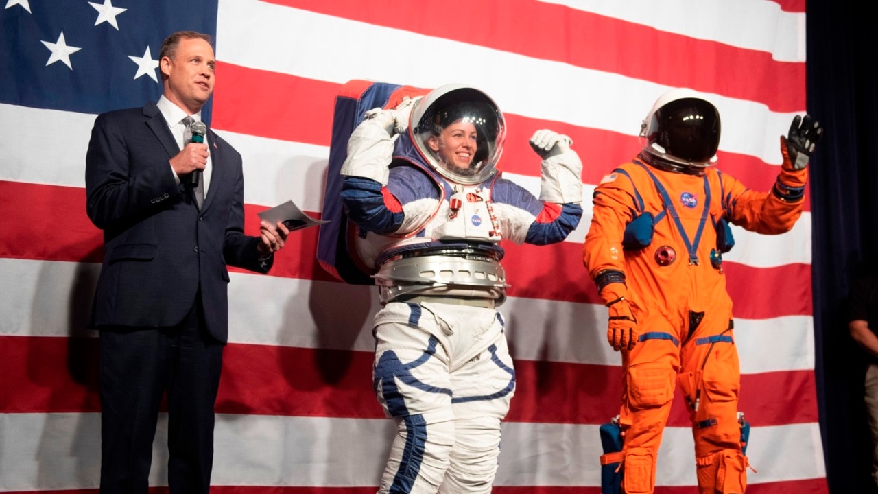 NASA unveils new spacesuits for 2024 moon mission