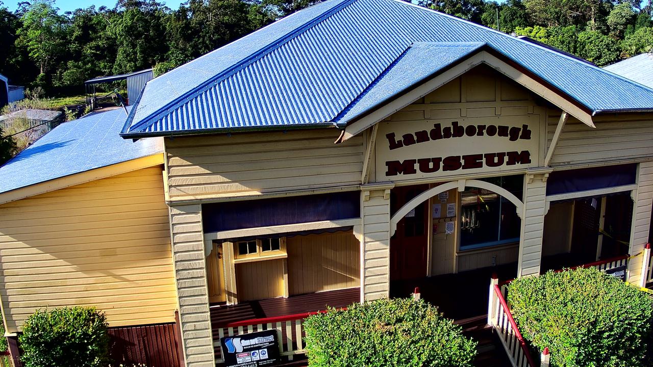 Landsborough Museum's new roof completed.