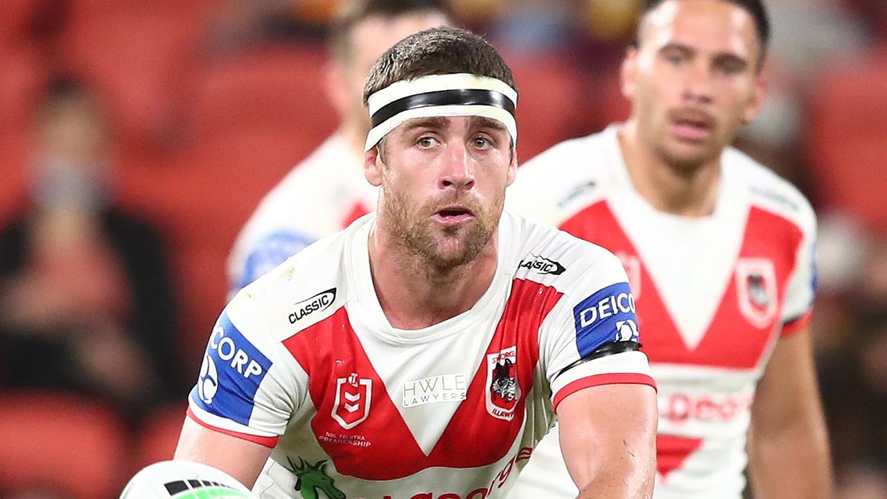 Andrew McCullough is excited about Dragons’ young guns Tyrell Sloan and Junior Amone. Picture: Chris Hyde/Getty Images