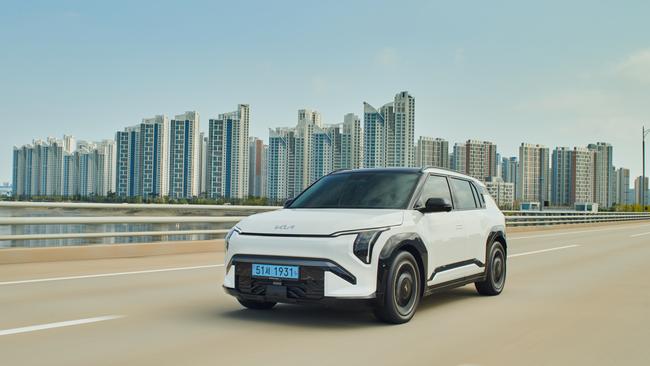 A Kia EV3 electric car. Photo: Supplied