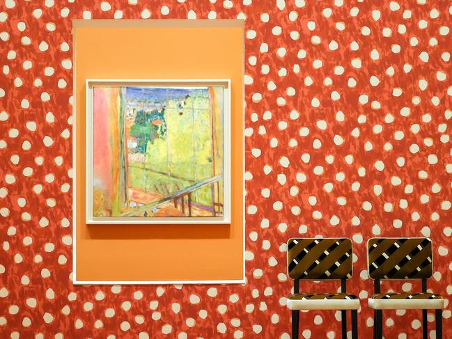 Bonnard’s The studio with mimosa with Mahdavi scenography. Picture: NCA NewsWire / Ian Currie