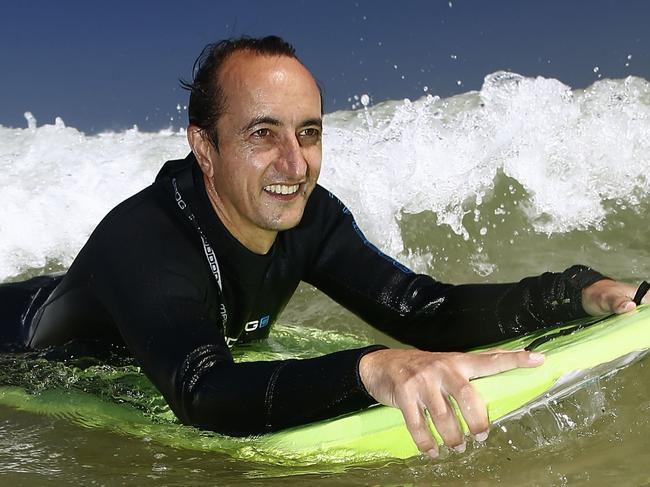 EMBARGOED FOR WENTWORTH COURIER UNTIL 4 MARCH 2020.  Federal member for Wentworth Dave Sharma at Bondi Beach. Picture: John Appleyard