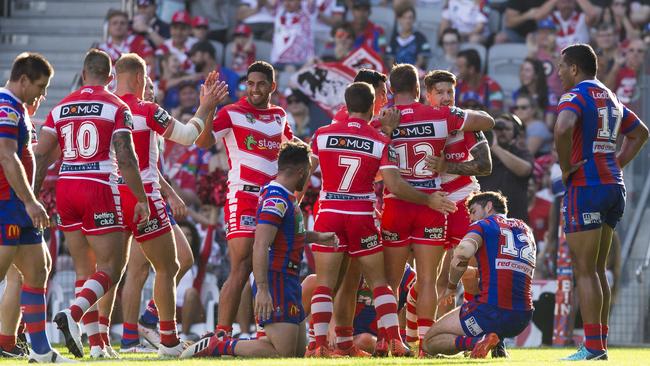 St George Illawarra are unbeaten after a month.