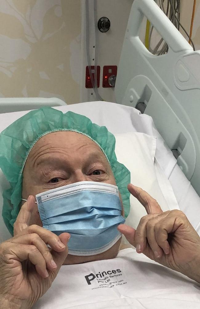 Bert Newton had faced many health battles in recent years. Picture: Instagram