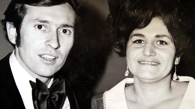 John James and his then wife, Thornbury bookshop murder victim Maria James. Picture: Supplied