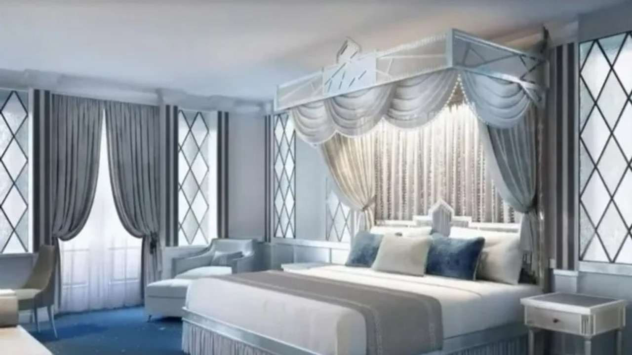 The Frozen suite will be the most exclusive in the new hotel. Picture: Disneyland