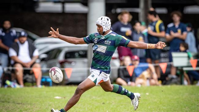 GPS winger Floyd Aubrey. Pic: Brendan Hertel/QRU