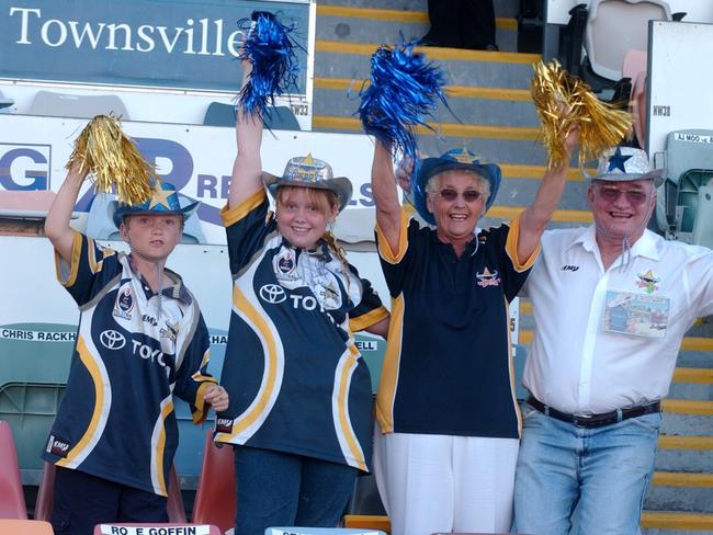Bradley, Gabrielle, Gloria and Neil Ace from Annandale. Picture: Scott Radford-Chisholm