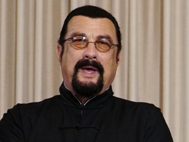US actor Steven Seagal has been accused of sexual harassment over the years. Picture: AFP Photo/\PPD
