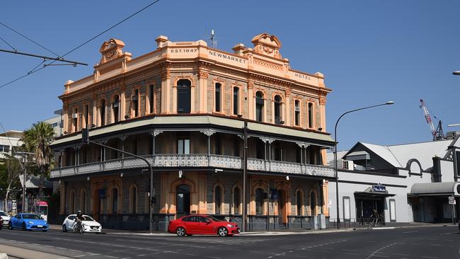 The Newmarket Hotel and formerly the HQ Complex nightclub on North Tce. Picture: Naomi Jellicoe