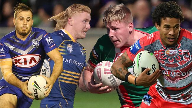 A host of players are fighting for NRL contracts over the summer