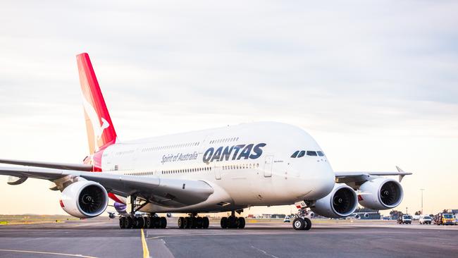 Qantas plans to keep its 12 A380s flying but won’t be ordering any new ones. Picture: Supplied.