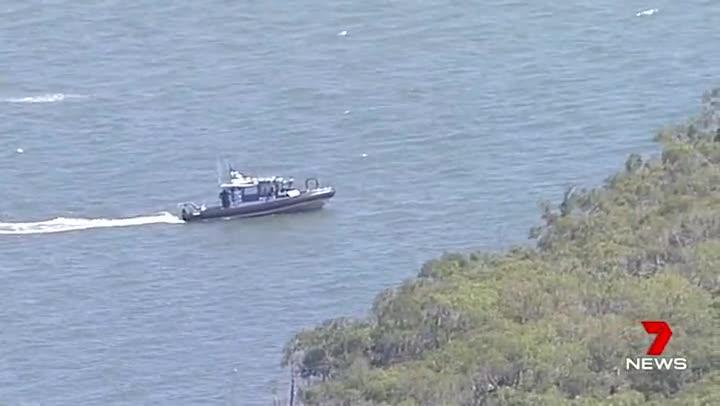 Boat capsize a traffic stopper