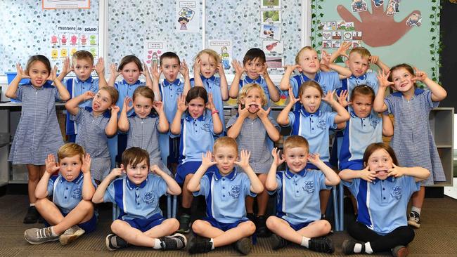 My First Year: Glass House Mountains State School Prep C. Picture: Patrick Woods.