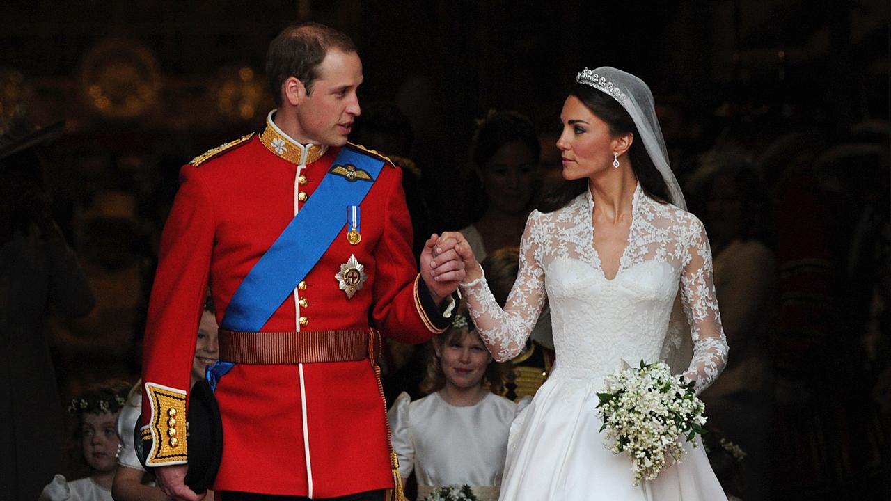 The young couple was married in 2011. Picture: AFP Photo/Carl De Souza