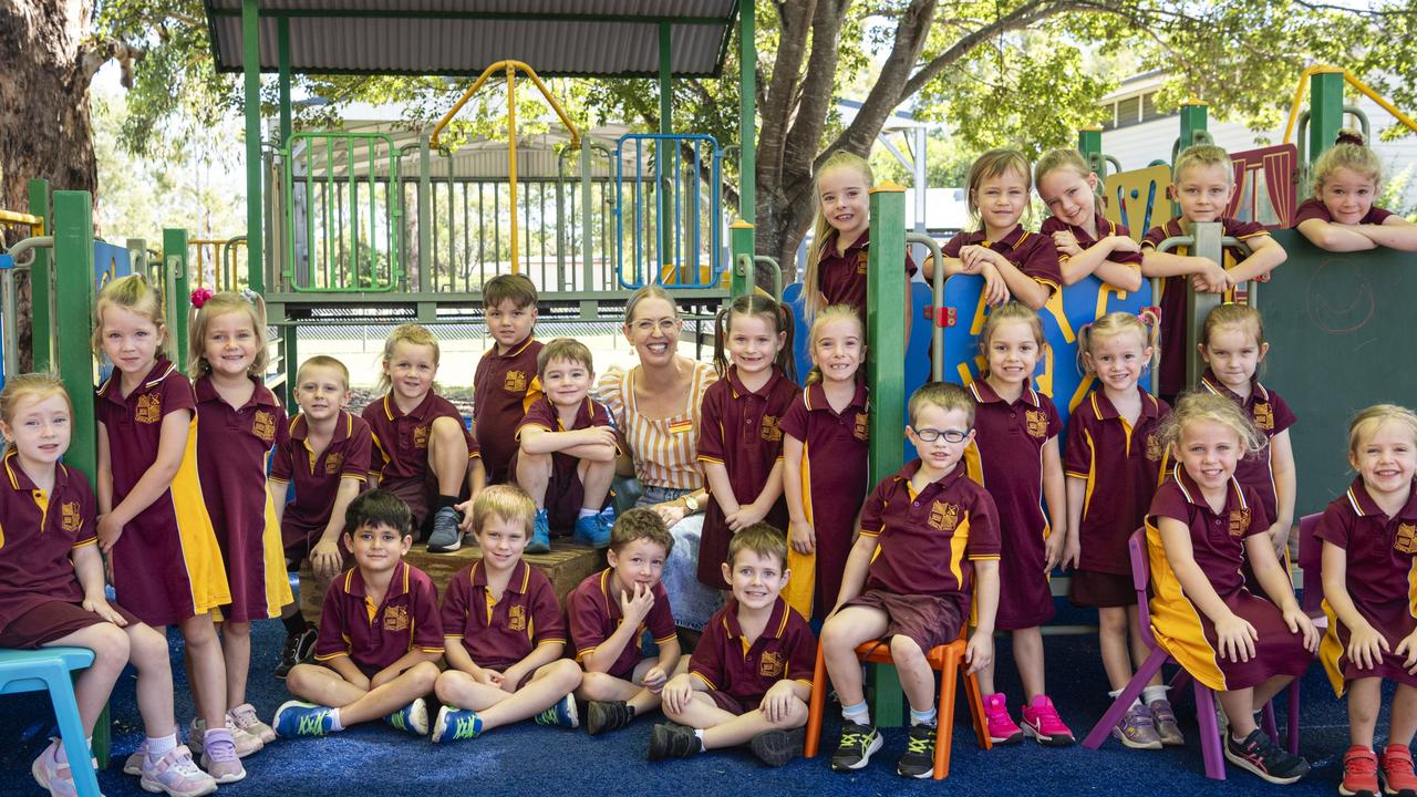 MY FIRST YEAR 2024: Cambooya State School Prep, Monday, February 26, 2024. Picture: Kevin Farmer