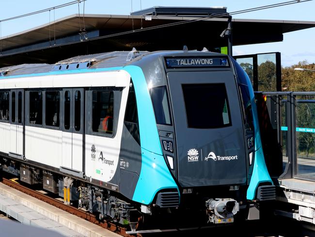 Extensions to Sydney Metro train lines are currently under review. Picture: NSW Government