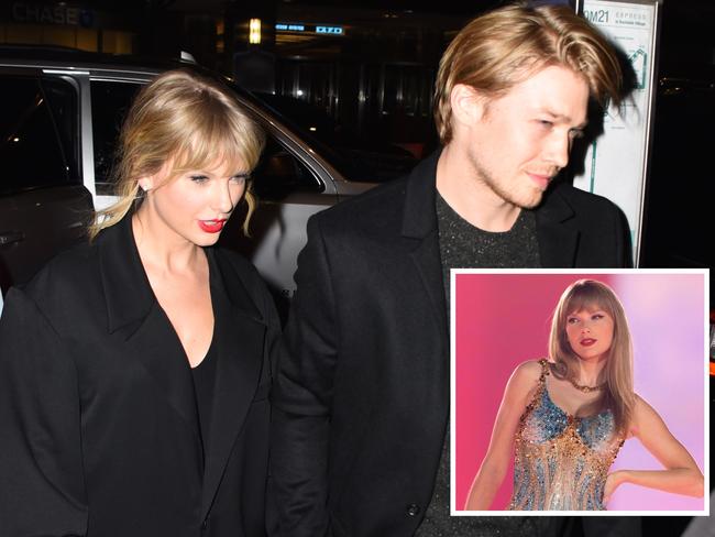 Taylor Swift and Joe Alwyn.