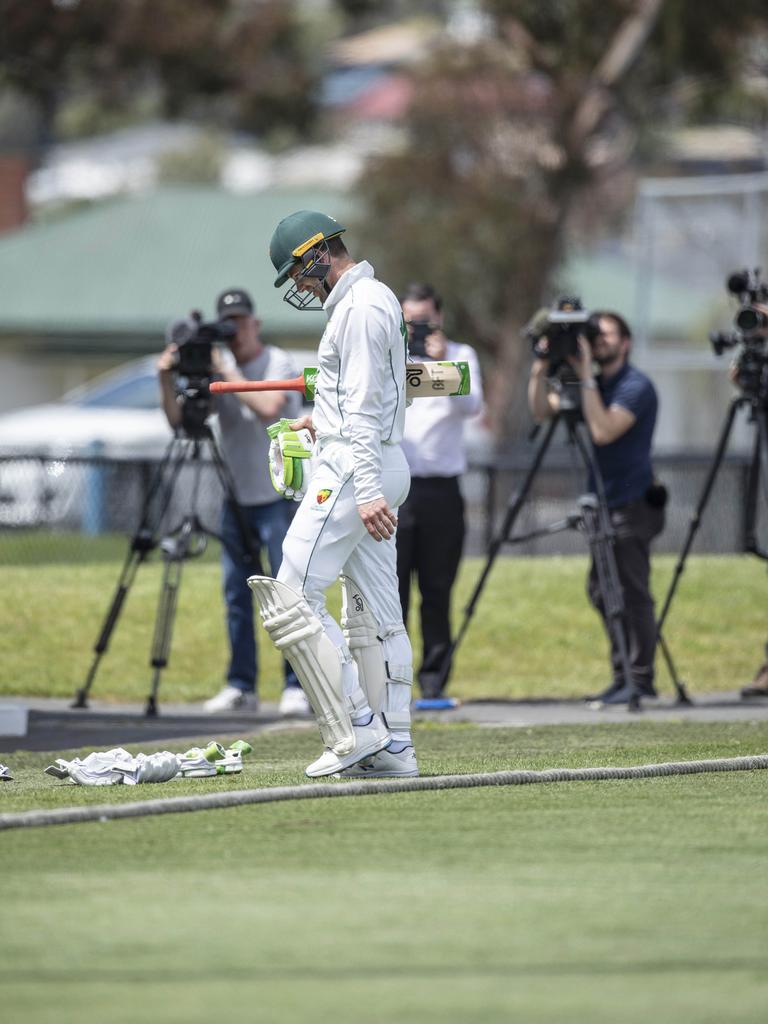 Tim Paine also had a tough week on the cricket field. Picture Eddie Safarik