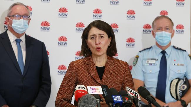 NSW Premier Gladys Berejiklian announced the new rules today.