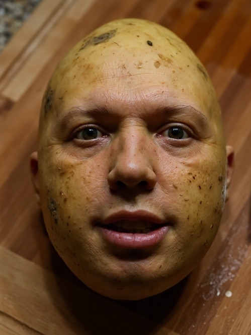 AI models have been created that are specifically trained to make fake images in the likeness of Australian politicians. Picture: Supplied