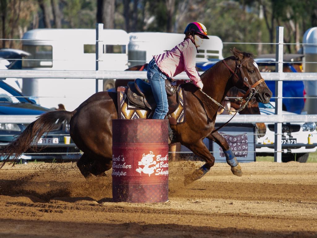 Drew Christensen riding Chocco.