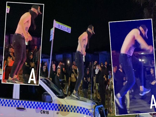Police released a series of images of people they wanted to speak to in relatrion to the riots ahead of Orjuwan Muthanna Nafea, 19, handing himself in on Friday. Pictures: Supplied