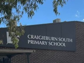 Craigieburn South Primary School was forced to take disciplinary action against a student after they injured another pupil with a pair of scissors. Picture: Supplied