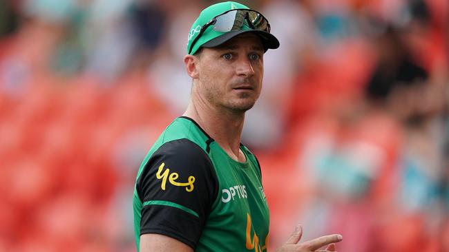 Injured fast bowler Dale Steyn is in Australia to play in the Big Bash for Melbourne Stars. Picture: AAP