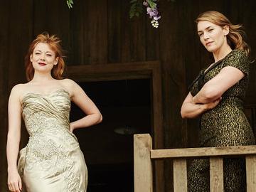 Judy Davis, Sarah Snook and Kate Winslet in a scene from The Dressmaker, directed by Jocelyn Moorhouse.
