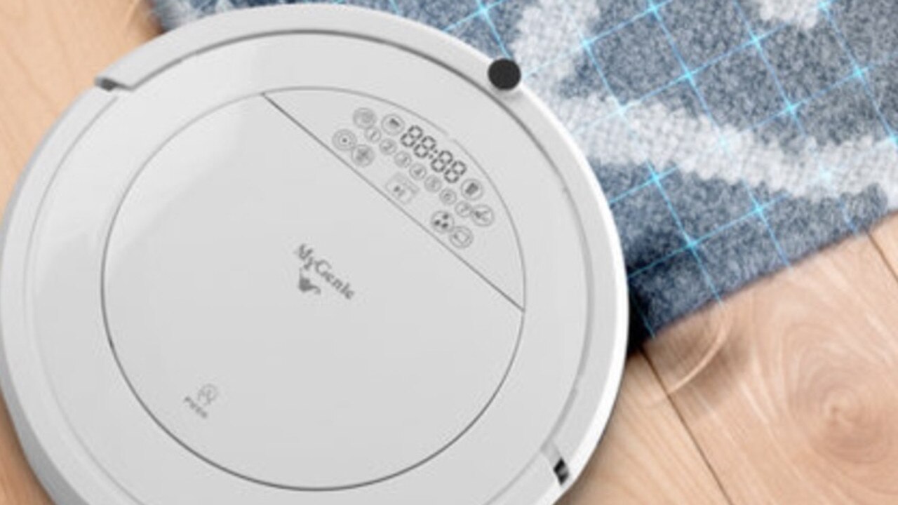 At 82 per cent off, this robot vacuum is a steal. Picture: news.com.au.