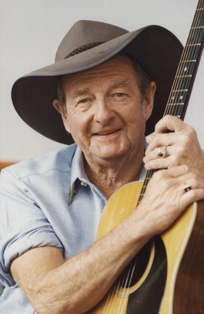 The late Slim Dusty is still a chart star. Picture: Supplied