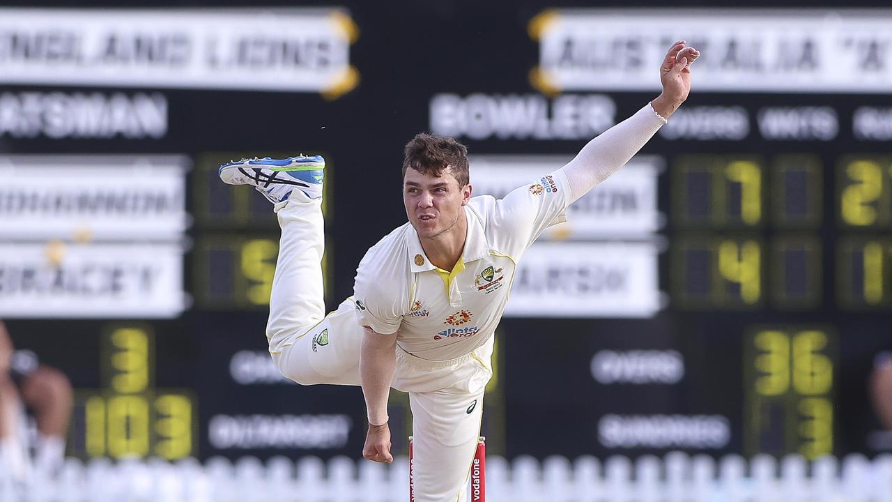 Mitch Swepson looks set to make his Test debut on the spin friendly Karachi wicket. Picture: Peter Wallis/Getty Images