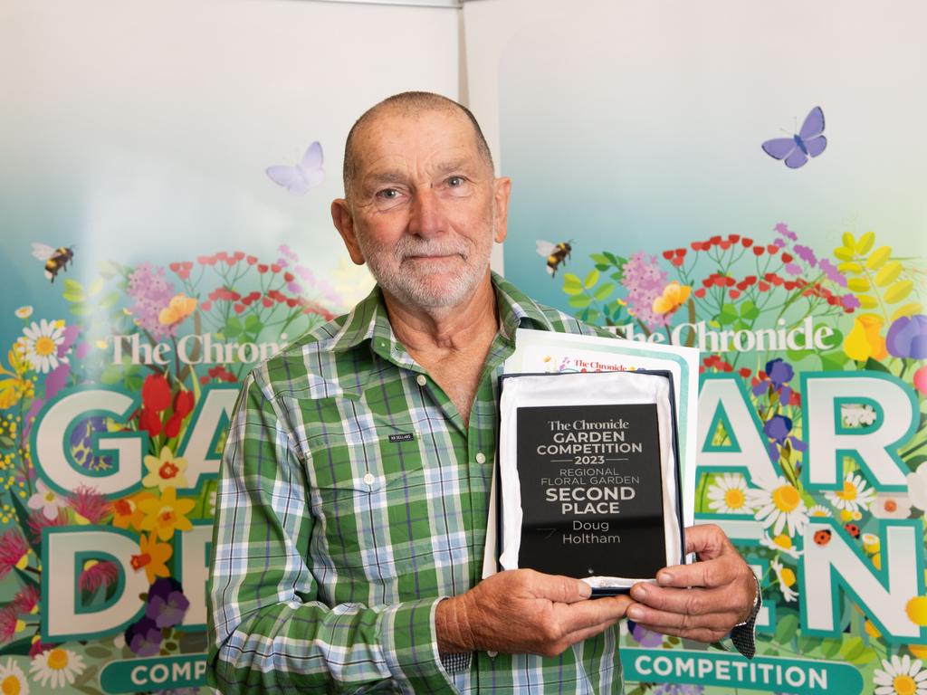 Second place, Regional Option, Floral, Doug Holtham, Crows Nest.Chronicle Garden Competition, awards presentation at Oaks Toowoomba Hotel.Thursday September 14, 2 023