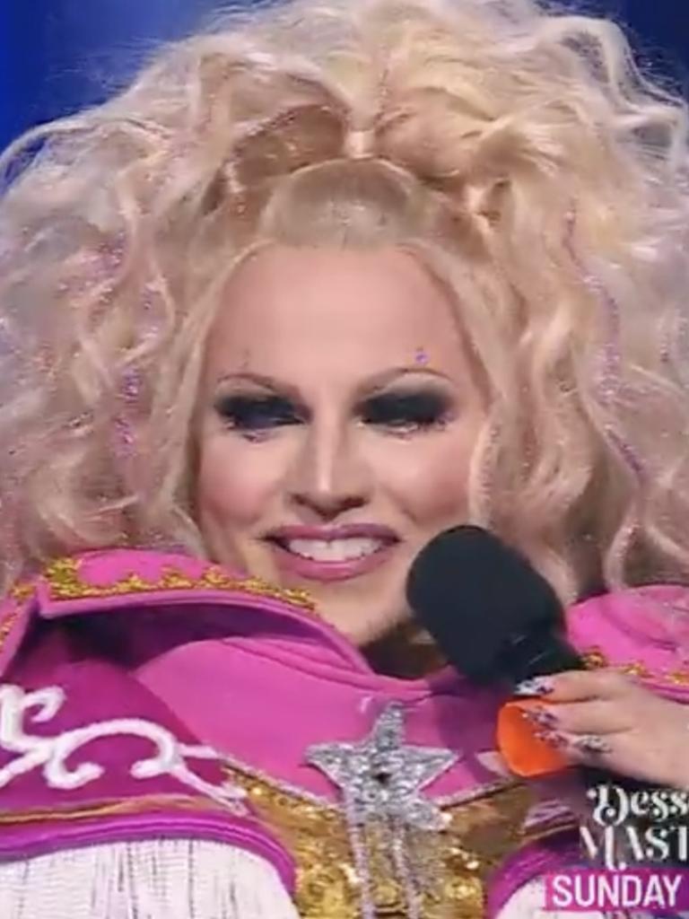 It's drag icon Courtney Act!