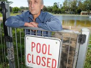 Lismore Lake Pool Action Group public relations officer Tony Beard.