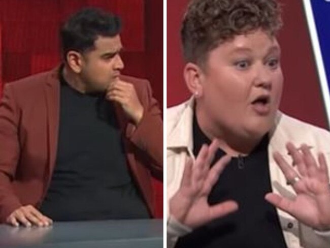 Comedian Kirsty Webeck’s exceptionally bizarre story left an ABC panel so gobsmacked they had no words.