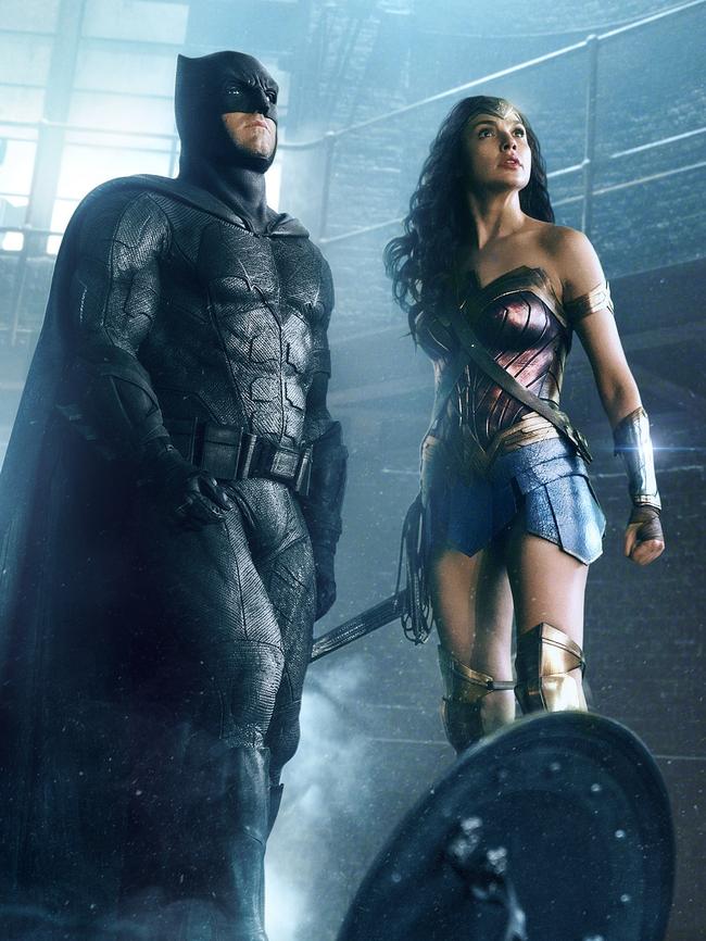 Batman and Wonder Woman unite a new team of superheroes against an ancient villain in Justice League. Picture: Warner Bros Pictures