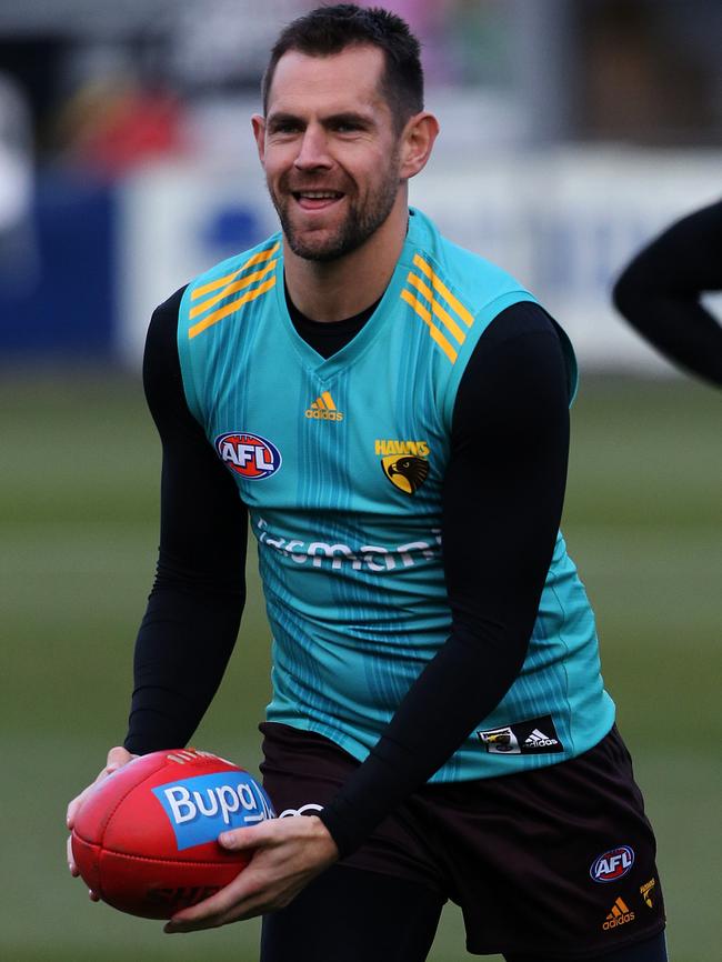 Luke Hodge is off to Brisbane. Picture: Chris Kidd