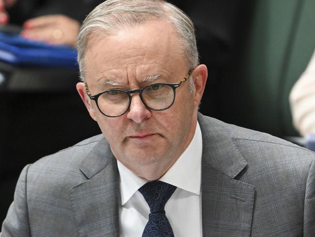 Prime Minister Anthony Albanese has so far just suspended Payman from the Labor caucus for refusing to follow the party’s stand on Palestine. Picture: Martin Ollman